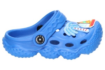 AMERICAN CLUB NH145 ЛЕГКИЕ ДЕТСКИЕ ШЛЕПАНКИ, САНДАЛИИ ИЗ ПЕНЫ ROYAL BLUE 24