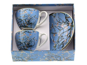 DUO KOMPLET 2 FILIZANEK ZE SPODKIEM 280 ML VAN GOGH