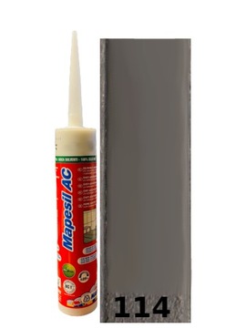 SILIKON MAPESIL AC ANTRACYT 310ml 114 MAPEI