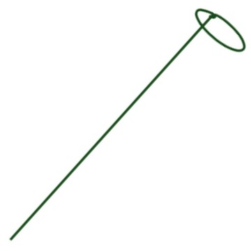 Podpora do roślin z oczkiem śred.7cm / wys.90cm