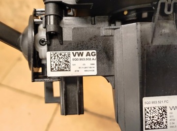 PÁSEK KROUŽEK POD VOLANT AIRBAG AUDI VW SEAT SKODA 5Q0953569B