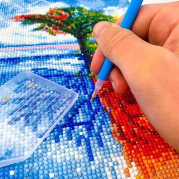 АЛМАЗНАЯ ВЫШИВКА КАРТИНА АЛМАЗНАЯ МОЗАИКА СЛОНИКИ