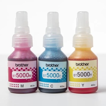 Набор чернил Brother BT5000CLVAL CMY, 3 x 5000 страниц