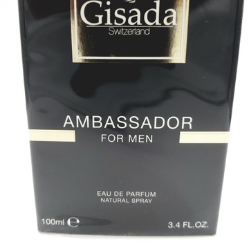 Gisada AMBASSADOR FOR MEN edp 100 мл ОРИГИНАЛ
