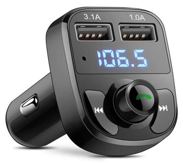 Передатчик fm bluetooth двойные разговоры mp3 зарядка