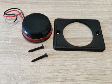 2xUSB зарядное устройство плоского монтажа, ПОДСВЕТКА 12/24В 3,1А