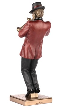 КРАСИВАЯ ДЖАЗОВАЯ ФИГУРКА ТРУМПЕТИРА ВЕРОНЕЗСКИЙ подарок