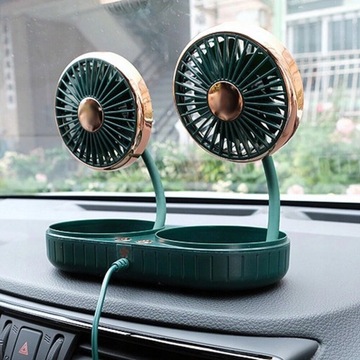 АВТОМОБИЛЬНЫЙ ДВОЙНОЙ ВЕНТИЛЯТОР 5 В USB