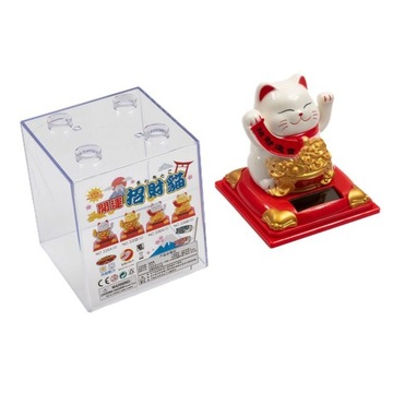 Манеки-Нэко Японский Китайский Котенок Счастья