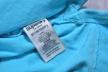 SUPERDRY Męska Koszulka Polo Vintage Destroyed / S