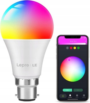 SMART LED RGB WIFI LEPRO ЛАМПА 9W 806LM