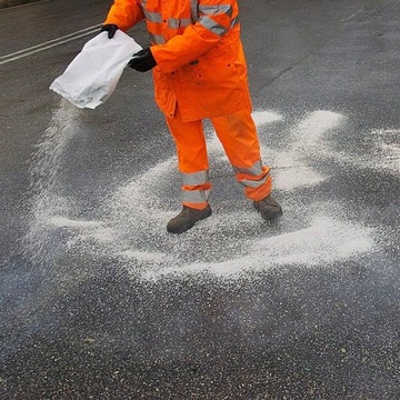 СМЕСЬ ДОРОЖНОЙ СОЛИ И ПЕСКА 500 КГ КУРЬЕР