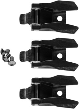 Zestaw klamer do butów Thor Radial black