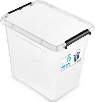 MOXOM Pojemnik Organizer Pudełko pokrywa - 30 L