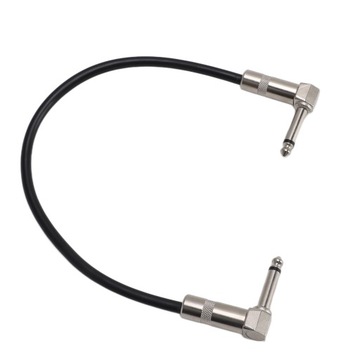 Кабель педали эффектов Угловой кабель со штекером 6,35 мм Аудиоразъем YN