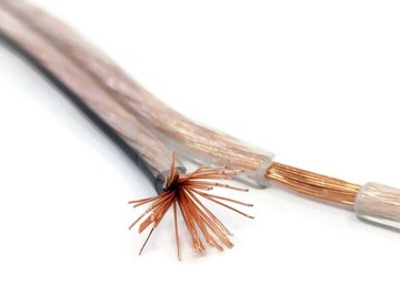 tran POLSKI kabel przewód głośnik miedź Cu 2x2,5mm
