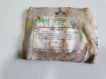 FIAT 126 FL РЕМКОМПЛЕКТ РУЧНОГО ТОРМОЗА НОВЫЙ PRL CHANCE