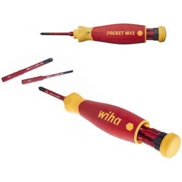 WIHA 45296 wkrętak z magazynkiem PocketMaxElectric