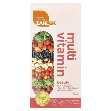Zahler, Multivitamin Beauty, Daily Multi + Hair, Skin & Nail Support with A