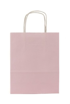 Torba torebka papierowa Różowa 180x80x225 20szt