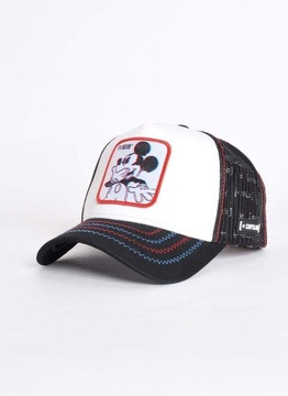 Czapka z daszkiem Capslab DISNEY MICKEY MOUSE Trucker biała