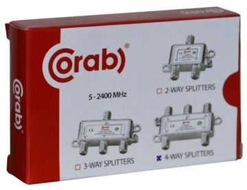 Разветвитель 1/4 сигнала спутникового телевидения Unicable