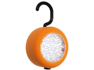Lampka przenośna okrągła z 24 diodami LED DREL