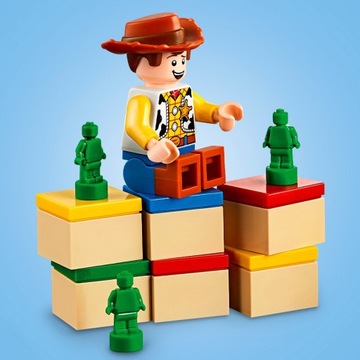 LEGO История игрушек 10766 Вуди и мистер Контролируемый