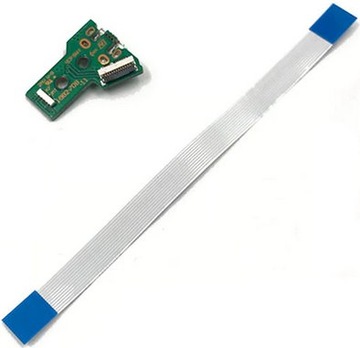 TAŚMA + GNIAZDO ŁADOWANIA PORT ZASILANIA USB DO PADA PS4 JDS-055