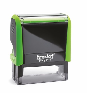 PIECZĄTKA TRODAT PRINTY 4912 ZIELONA+PROJEKT GUMKI
