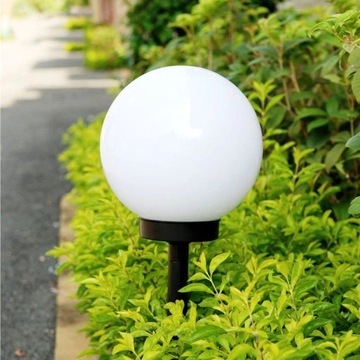 солнечная лампа MILKY BALL лампа 15см 4 LED P-015