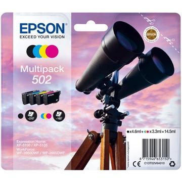 TUSZE EPSON 502 EXPRESSION HOME XP-5150 XP-5155