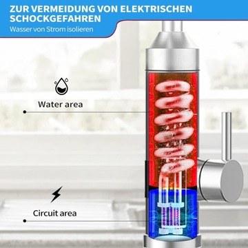 MSYLF ELECTRIC FAP, МГНОВЕННЫЙ НАГРЕВАТЕЛЬ 230 В 3,5 КВТ, НЕРЖАВЕЮЩАЯ СТАЛЬ