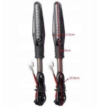 Kierunkowskazy kierunki dynamiczne 12 LED 4 szt