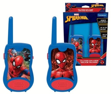 Zestaw Walkie Talkie SPIDERMAN Krótkofalówki 200m