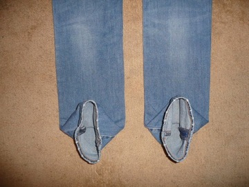 Spodnie dżinsy LEVIS 511 W30/L34=40,5/110cm jeansy