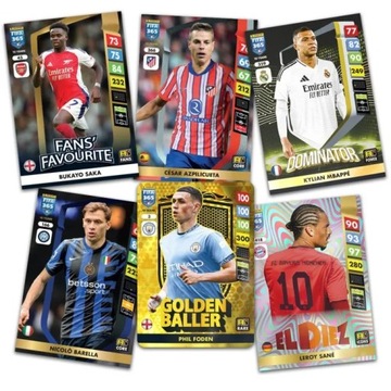 Mini Can FIFA 365 2025 Футбольные карты адреналин 4X SACHET 3X Limited