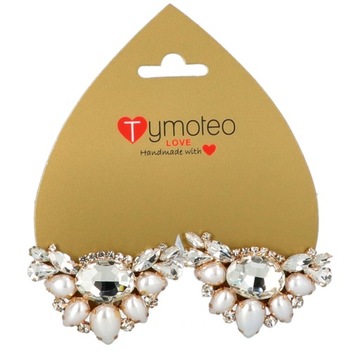 Зажимы для обуви - TYMOTEO LOVE T34 PEARL