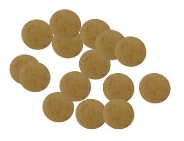Podstawka okrągła 50 mm bases MDF/HDF 15 szt./3mm