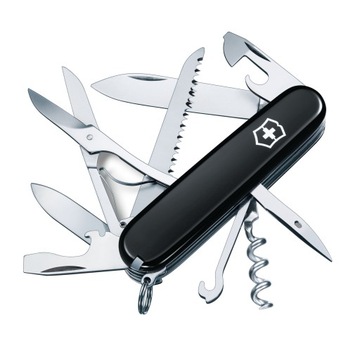 Victorinox 1.3713.3, scyzoryk Huntsman, 91 mm, 15 funkcji, nożyczki, piła