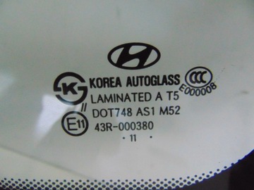 SKLO (OKNO) PŘEDNÍ ČELNÍ SENSOR HYUNDAI IX35 2011R