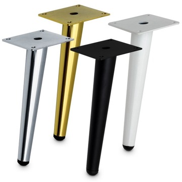 4x NÓŻKA MEBLOWA CZARNA SKOŚNA H20CM NÓŻKA DO MEBLI POD SZAFKĘ TANIEJ 20%