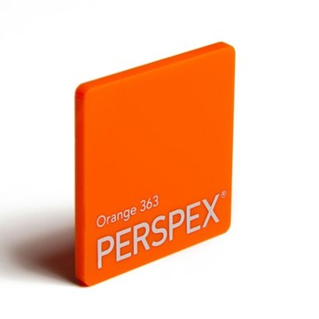 PLEXI PLEXA 40x60 cm 3mm POMARAŃCZOWA pleksi
