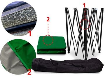 ПАВИЛЬОН САДОВЫЙ ПАЛАТКА, КОММЕРЧЕСКАЯ, ЭКСПРЕСС, ПИТАНИЕ, ВЫСТАВОЧНАЯ + СУМКА 3х3м