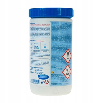 CHLOR SZOK эффективный хлор в гранулах для бассейнов 1,2 кг МАРИНА