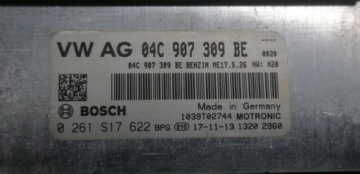 КОМПЬЮТЕР ДВИГАТЕЛЯ VW POLO VI 2G 04C907309BE 1.0 MPI
