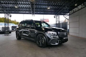 Mercedes GLB SUV AMG 35 2.0 306KM 2022 Mercedes-Benz GLB AMG 2.0 306KM 4MATIC HeadUp Cam360 Panorama Ambiente Bur, zdjęcie 1