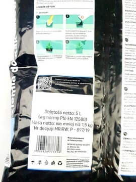 Ziemia Podłoże PREMIUM do kaktusów 5ltr