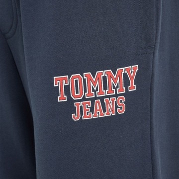 TOMMY HILFIGER MĘSKIE SPODNIE DRESOWE GRANAT r.L