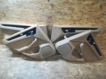 PORSCHE MACAN 95B 2014-2018 SEDADLA KOMPLET Z ČALOUNĚNÍ